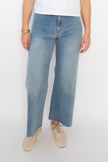 Maggie Wide Leg Denim Pants