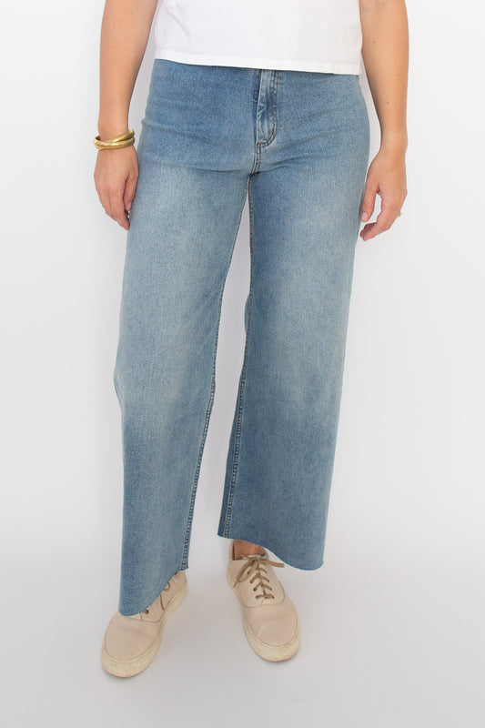 Maggie Wide Leg Denim Pants