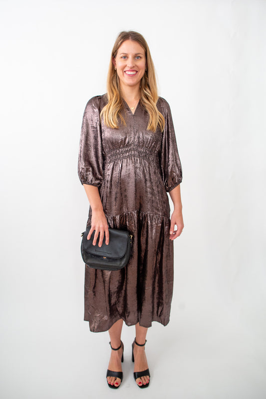Shimmer Midi Dress