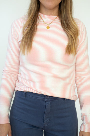Striped Knit Tee