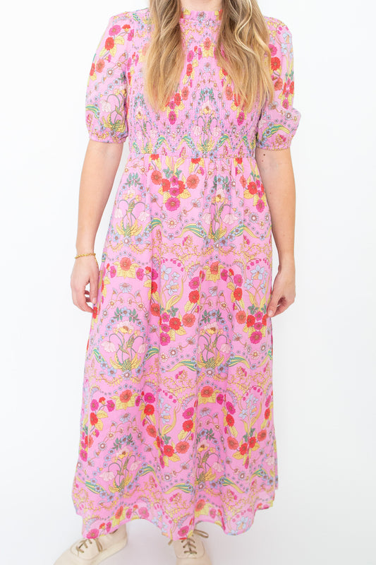 Remy Floral Smocked Maxi Dress
