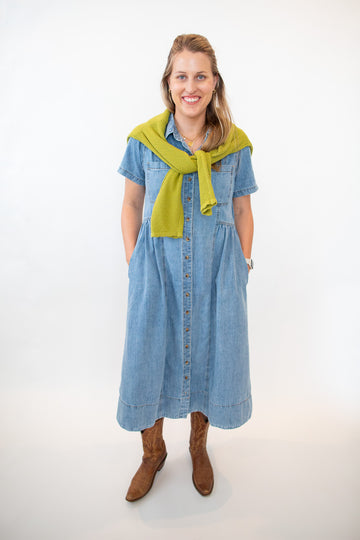 Ella Button Down Dress