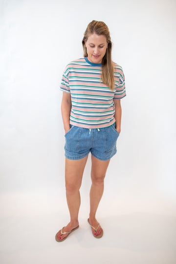 Retro Stripes Tee
