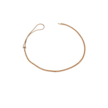 18K Gold Extra Long Chain Necklace